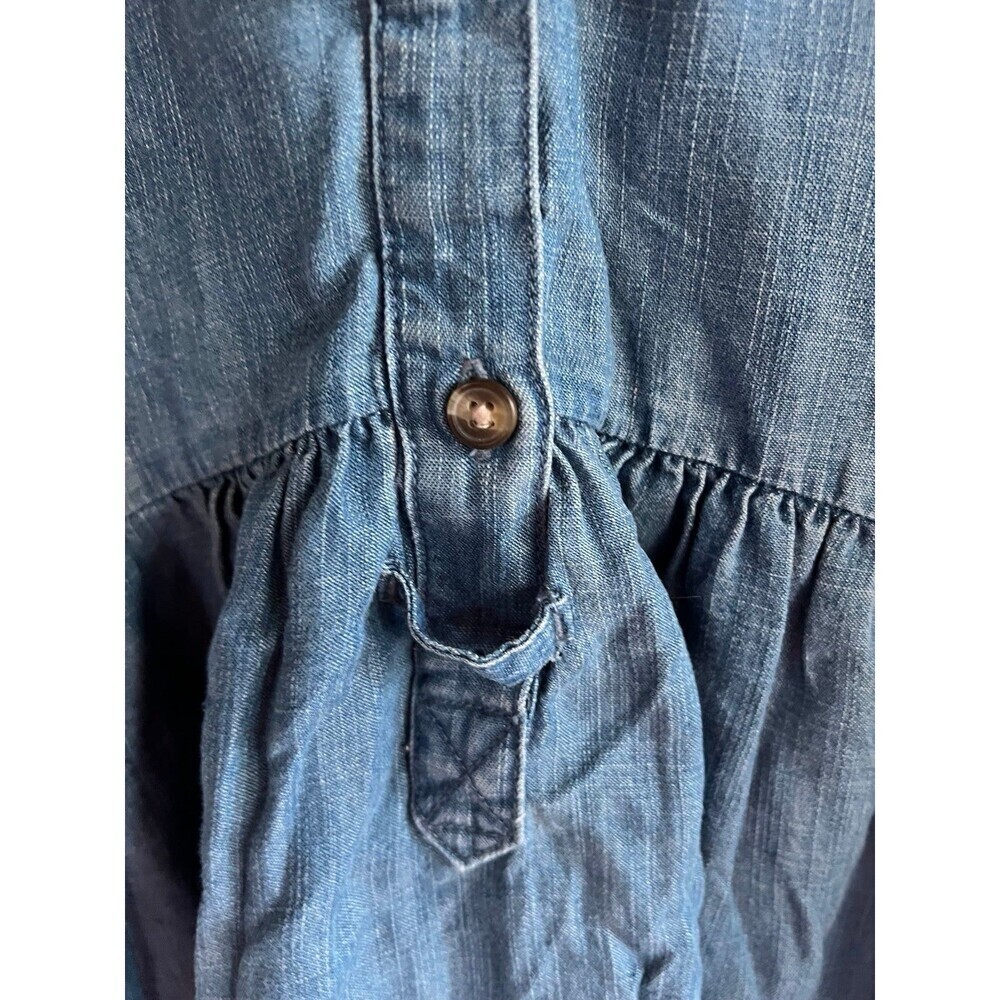 American Eagle Women's Babydoll Denim Top Size XXS - Picture 4 of 6